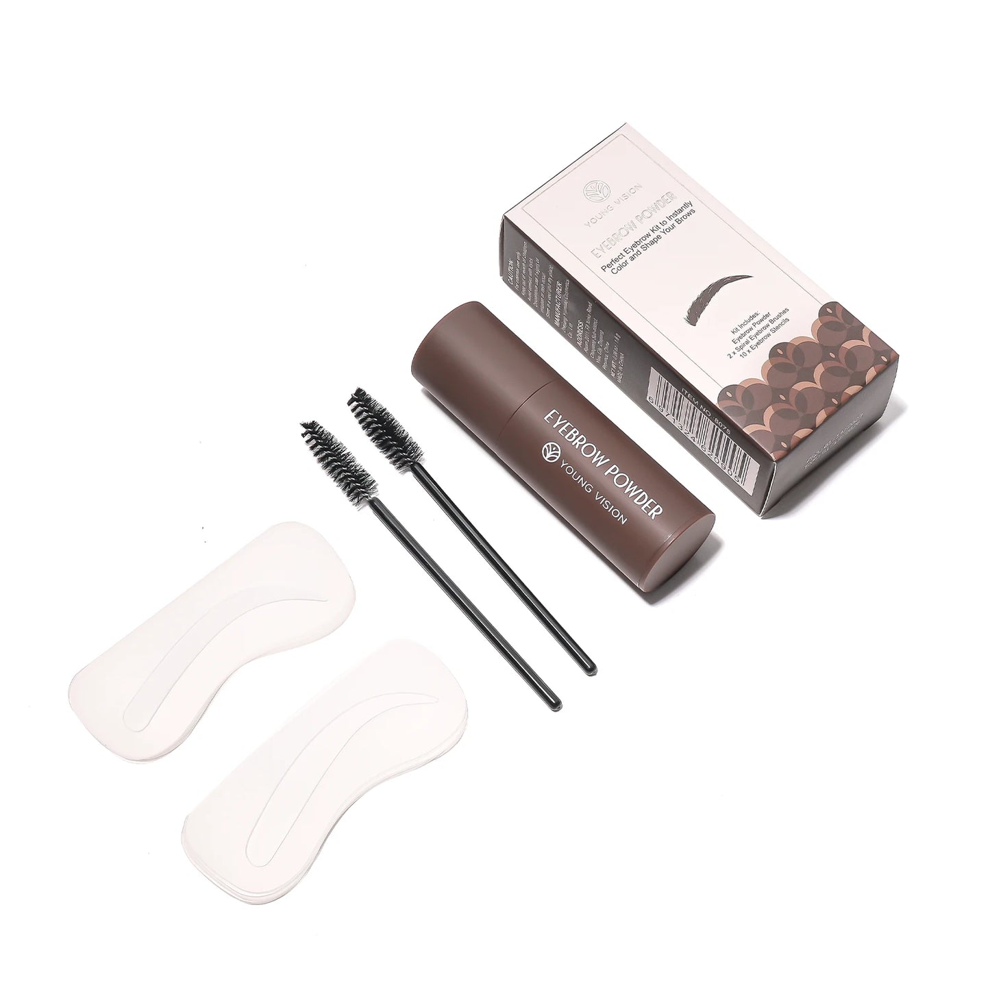 Eyebrow Stamp Stencil Kit
